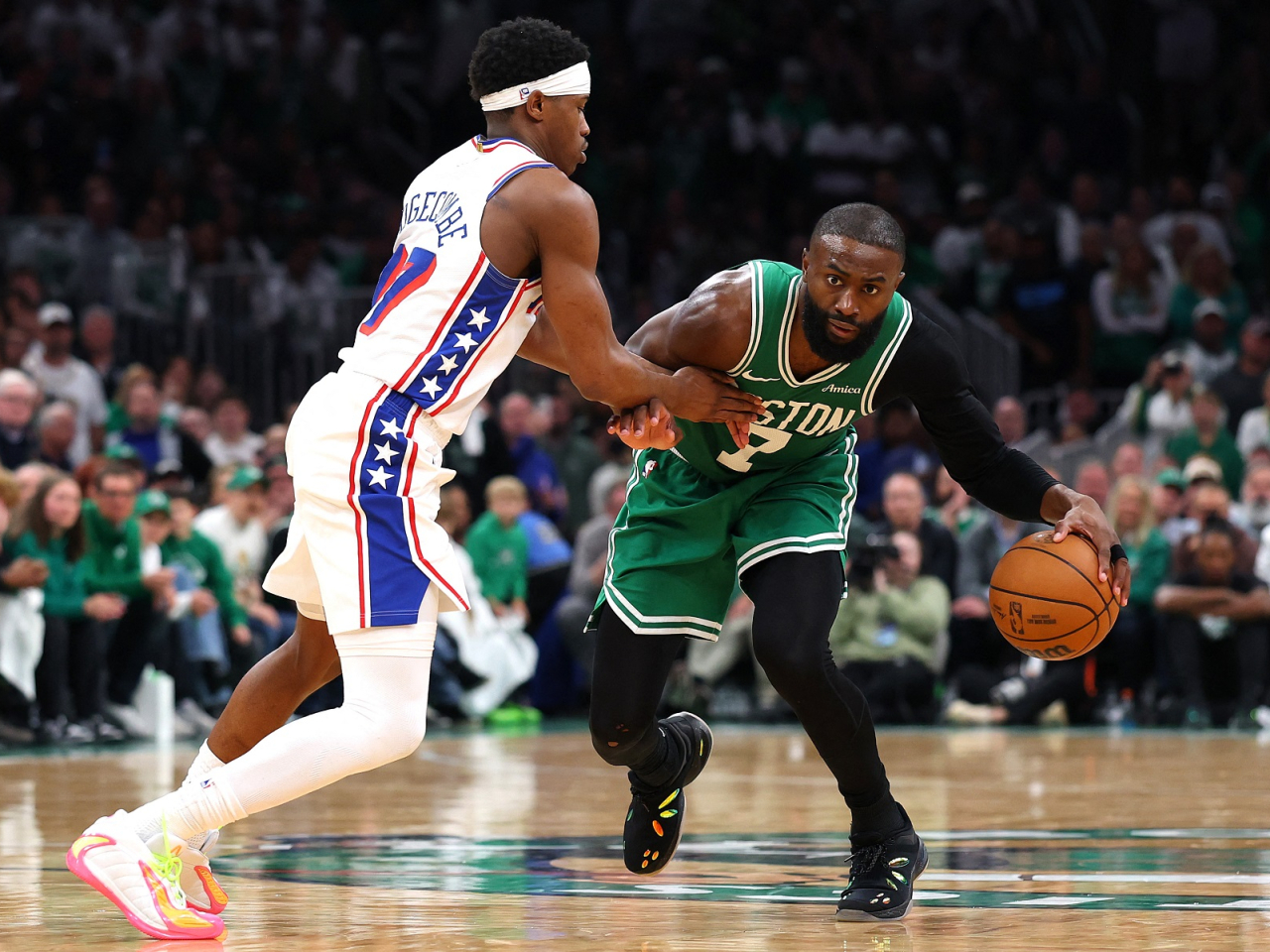 The move ends Brown's decade-long run with Boston, where he won the 2024 NBA championship and was named Finals MVP. File photo: AFP