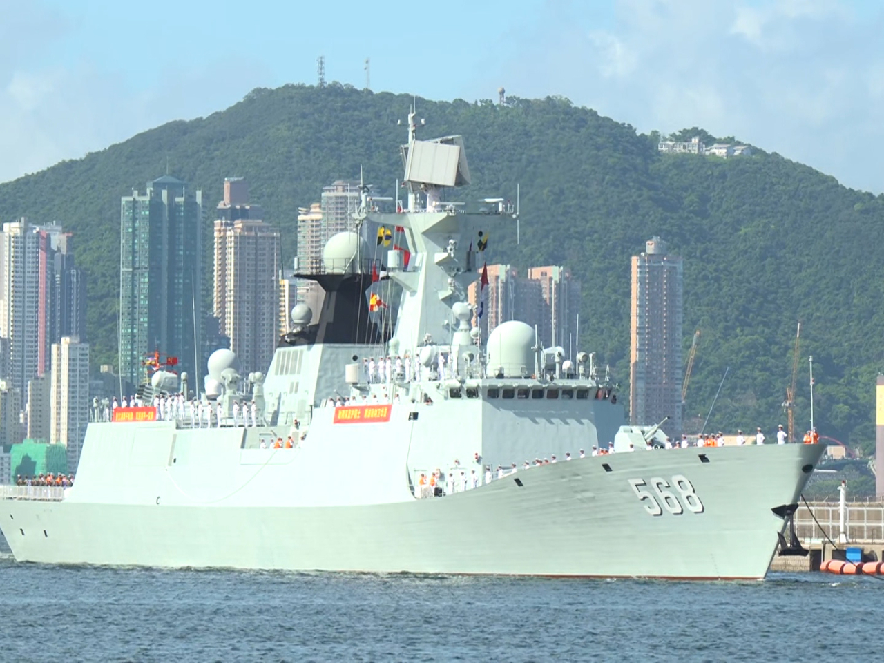 Members of the public will be given guided tours of the Nanning and Hengyang (pictured) while they're in Hong Kong. Photo: RTHK