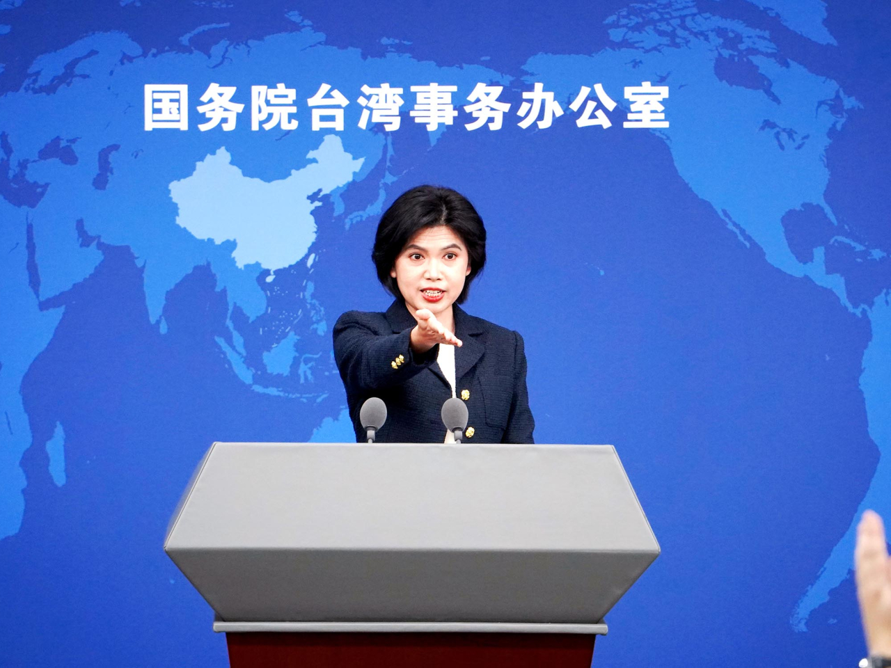 朱鳳蓮表示，習近平的重要講話強調，堅持一個中國原則和「九二共識」，展現出團結廣大台灣同胞的誠意善意。（新華社資料圖片）