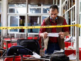 Blast at Damascus cafe kills nine, wounds 20