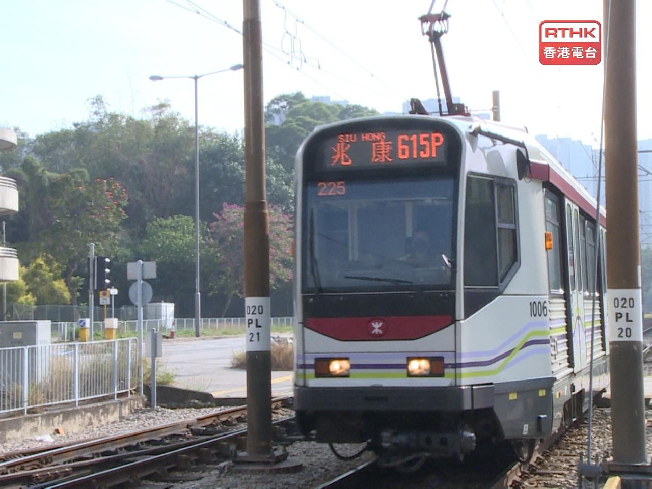 615綫及615P綫往屯門碼頭方向不停青松站至新圍站。(港台圖片)