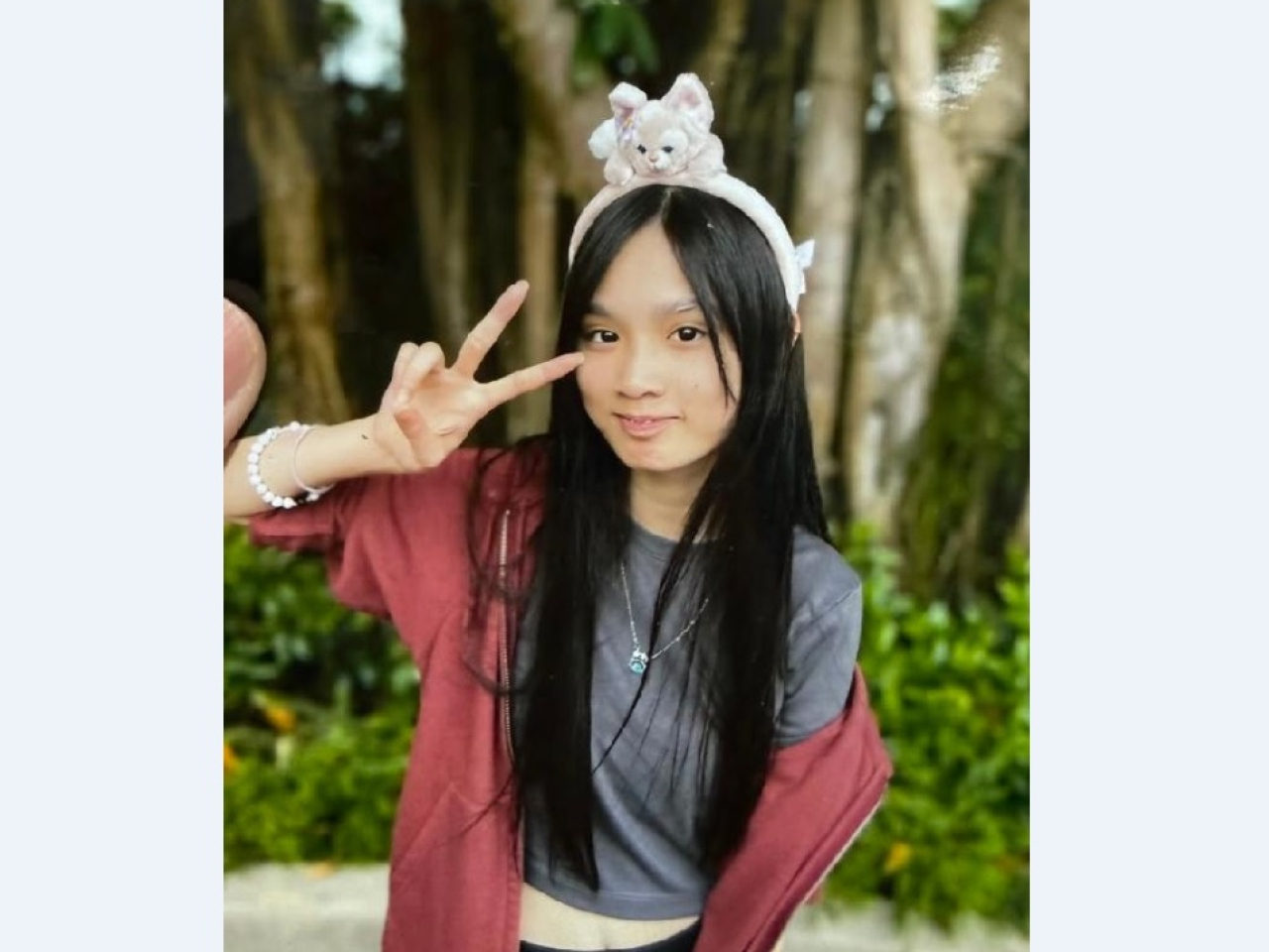18歲女子史穎意，本周二下午離開位於禮頓道的院舍後失蹤。（政府新聞處）
