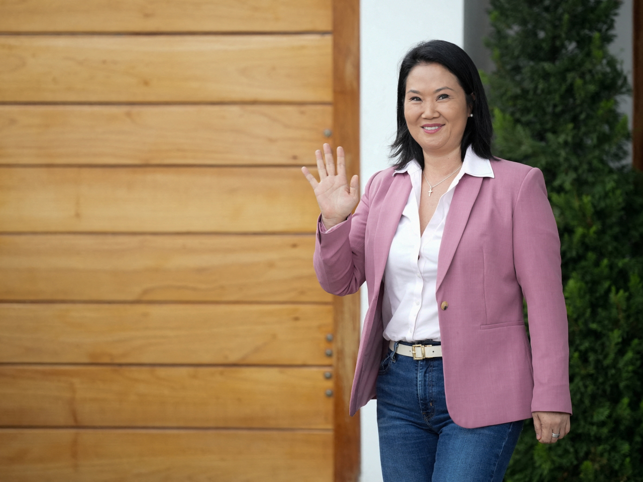 秘魯全國選舉委員會正式宣布藤森慶子當選總統。（路透社資料圖片）