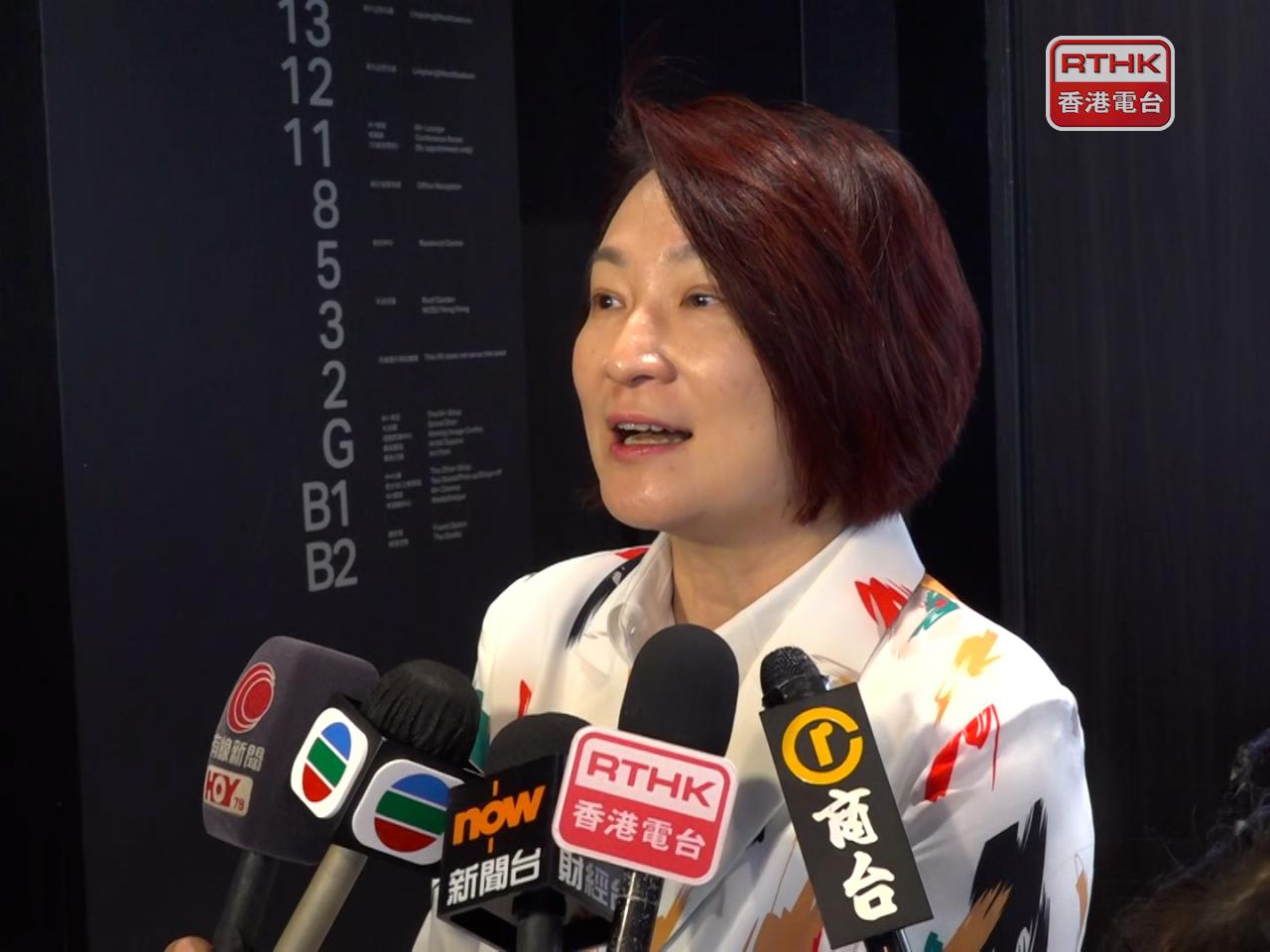 Starry Lee says William Wong&rsquo;s resignation reflects his willingness to accept responsibility. Photo: RTHK