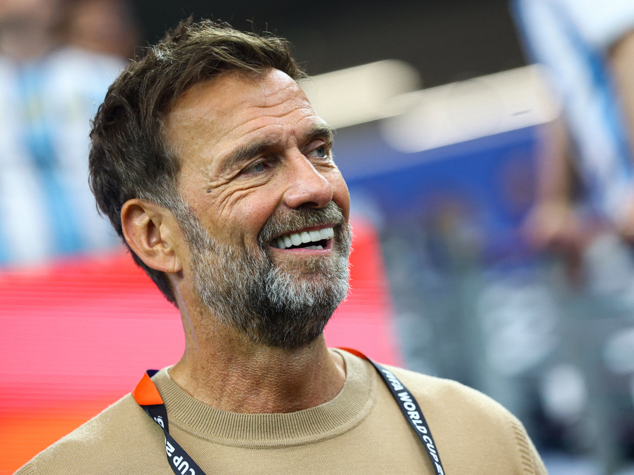 Jurgen Klopp at Dallas Stadium for the game in which Germany was knocked out of the World Cup by Paraguay. File photo: Reuters