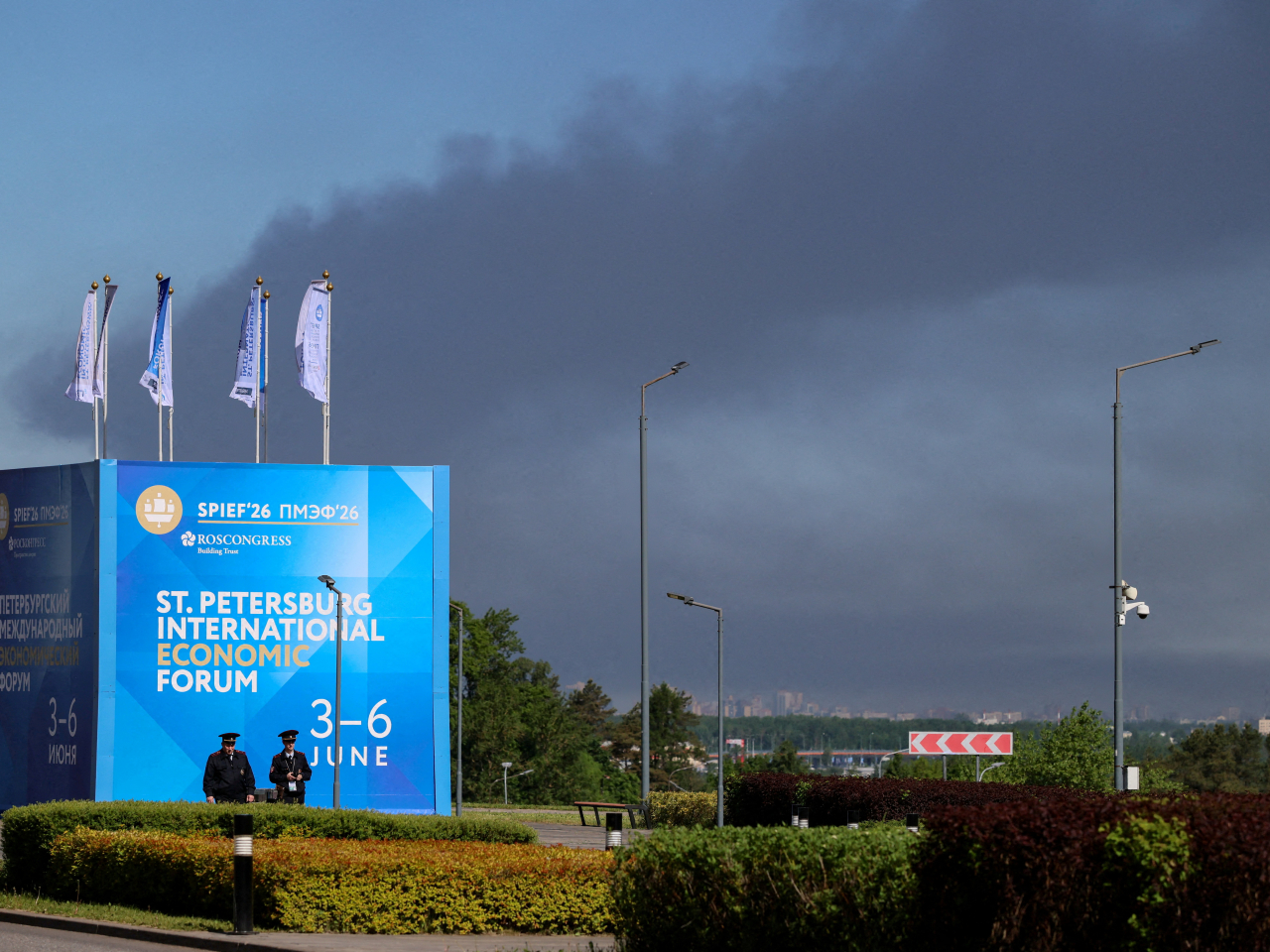 St Petersburg&rsquo;s Kirovsky district was previously hit in June, ahead of the Petersburg International Economic Forum. File photo: Reuters