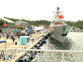 南寧艦衡陽艦續開放予預約人士參觀　有市民冀日後參觀福建艦