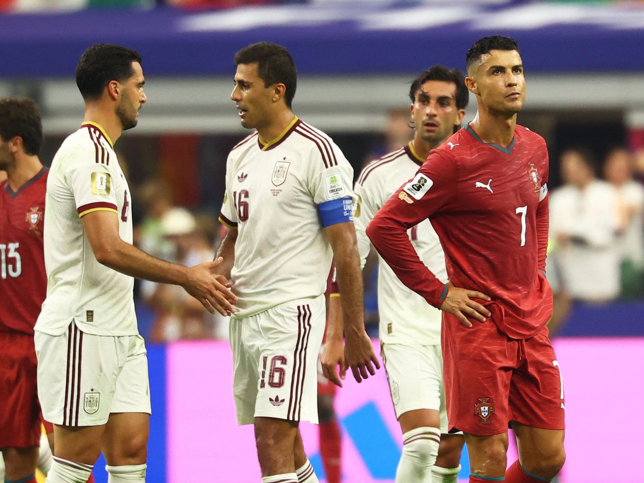 Portugal's defeat marks a heartbreaking end to Cristiano Ronaldo's storied international career. Photo: Reuters