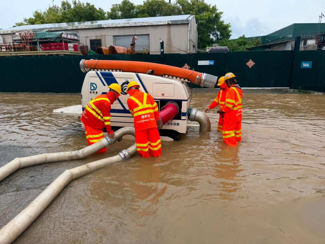 Five of the 11 flooding cases have yet to be resolved. Photo courtesy of Drainage Services Department's Facebook page