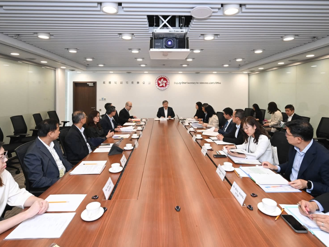 卓永興表示，用好統籌協調的力量，可助力排解民生憂難。（卓永興社交專頁）