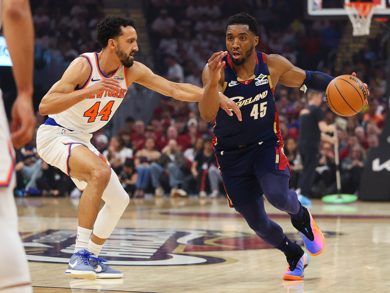 Mitchell, 29, averaged 27.9 points, 5.7 assists and 4.5 rebounds in 70 games in 2025-26. Photo: AFP