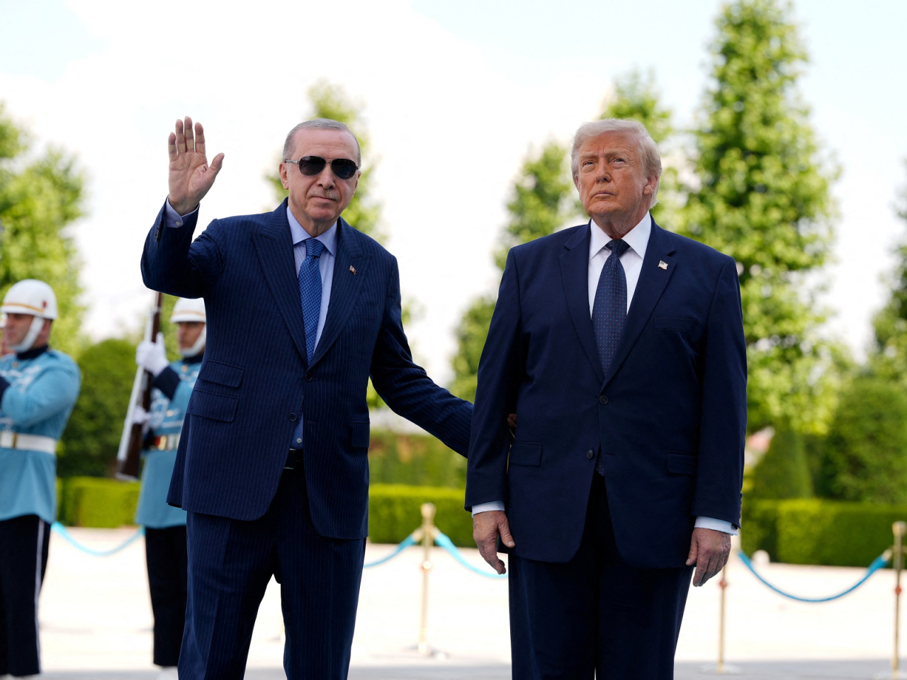 US President Donald Trump reiterated his stance that the United States, not Denmark, should 'control' Greenland. Photo: Reuters