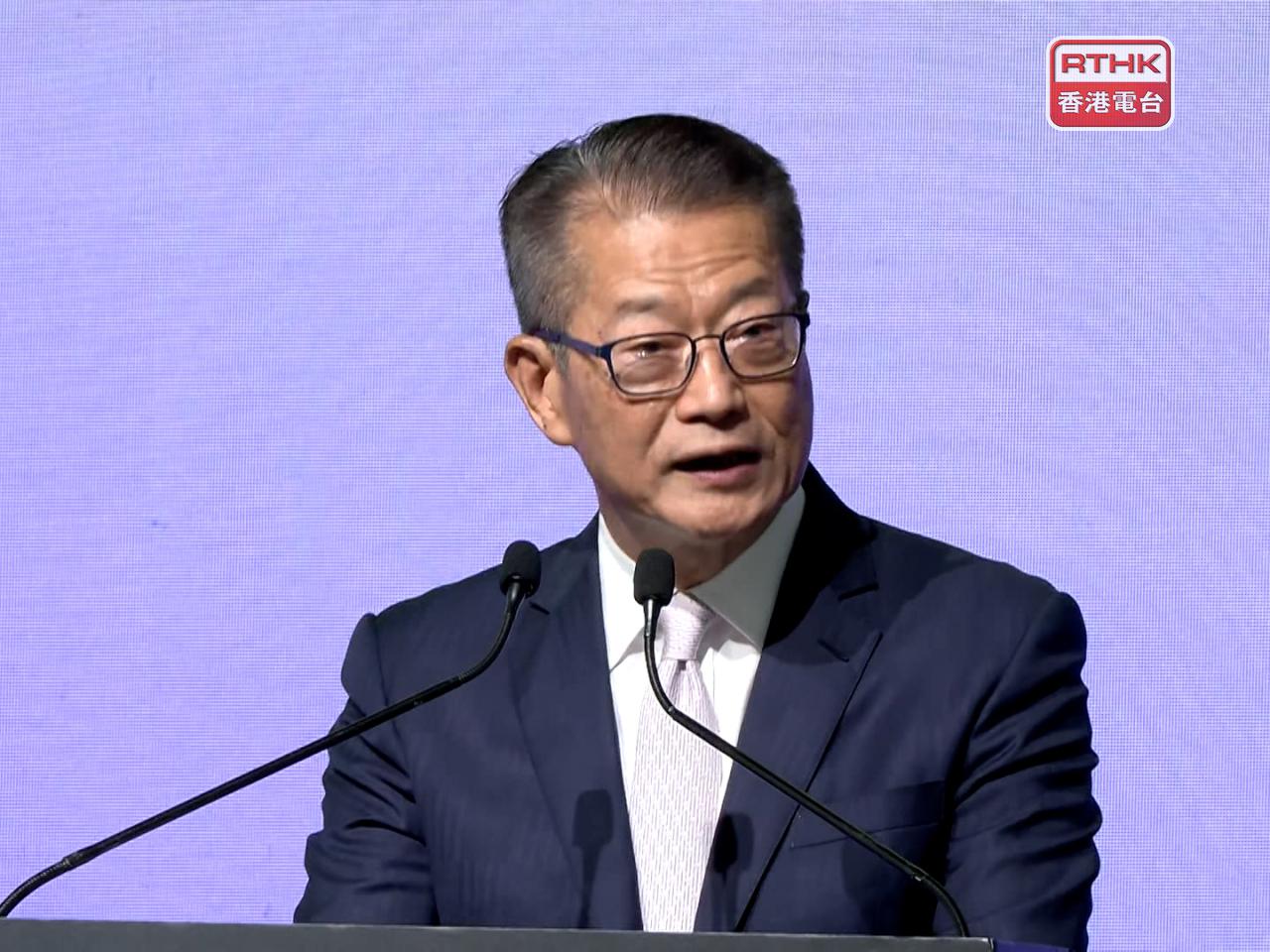 Finance chief Paul Chan says he'll visit Saudi Arabia later this year, along with delegation members from various industries. Photo: RTHK