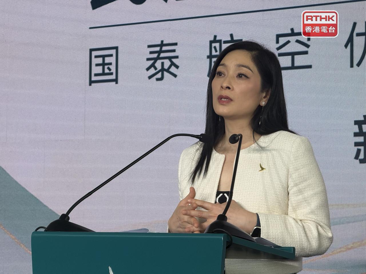 國泰表示，暫無計劃下半年在內地展開大型招聘活動，但每月都會走訪不同大學或在市場招聘。（趙嘉駿攝）