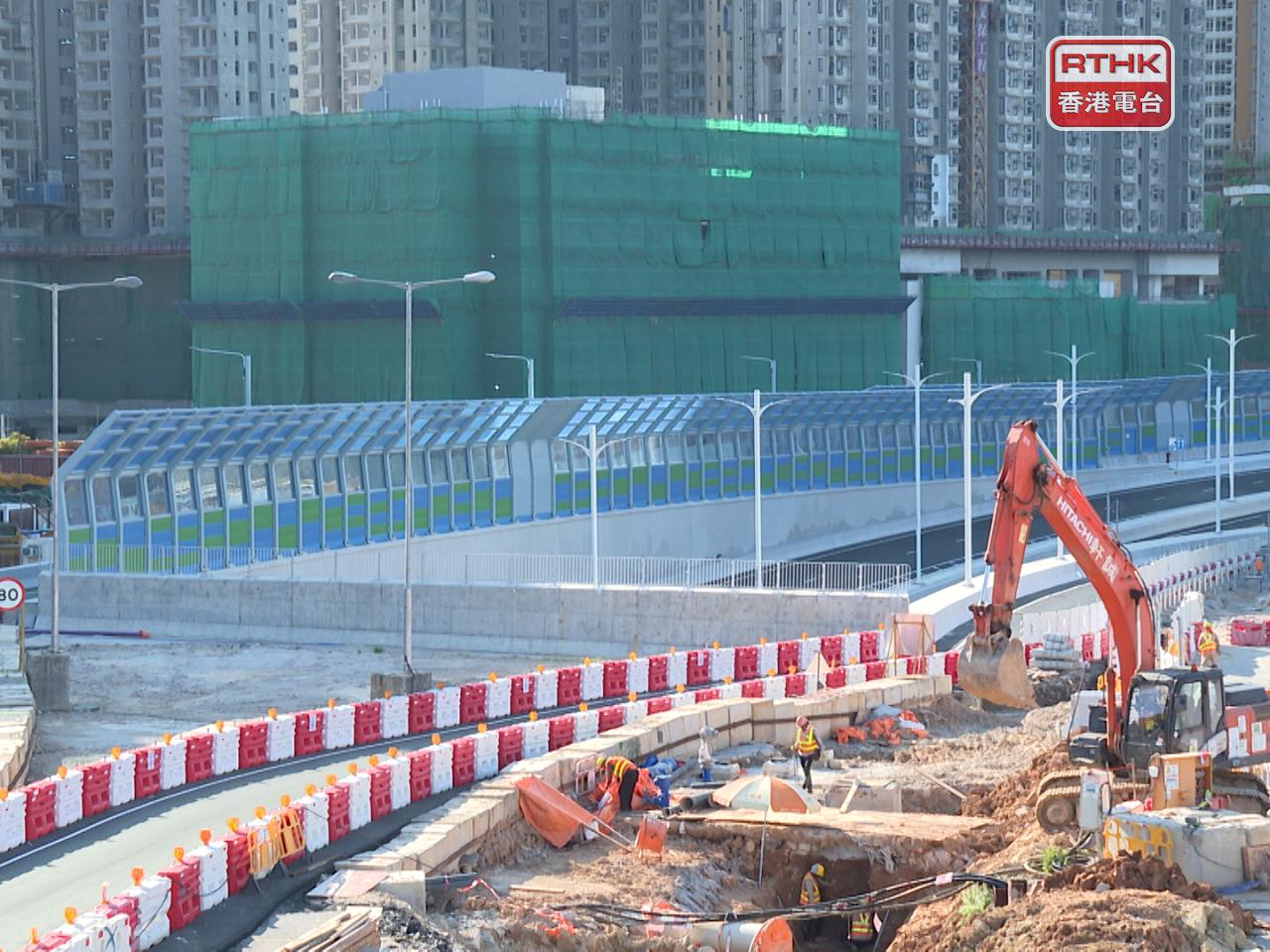 粉嶺北片區收地工作大致完成。(港台圖片)