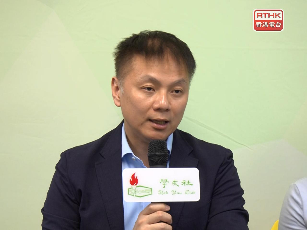 吳寶城表示，今屆有考生及參與聯招人數均較上屆多大約5%，預計競爭會加劇。（鍾家銘攝）
