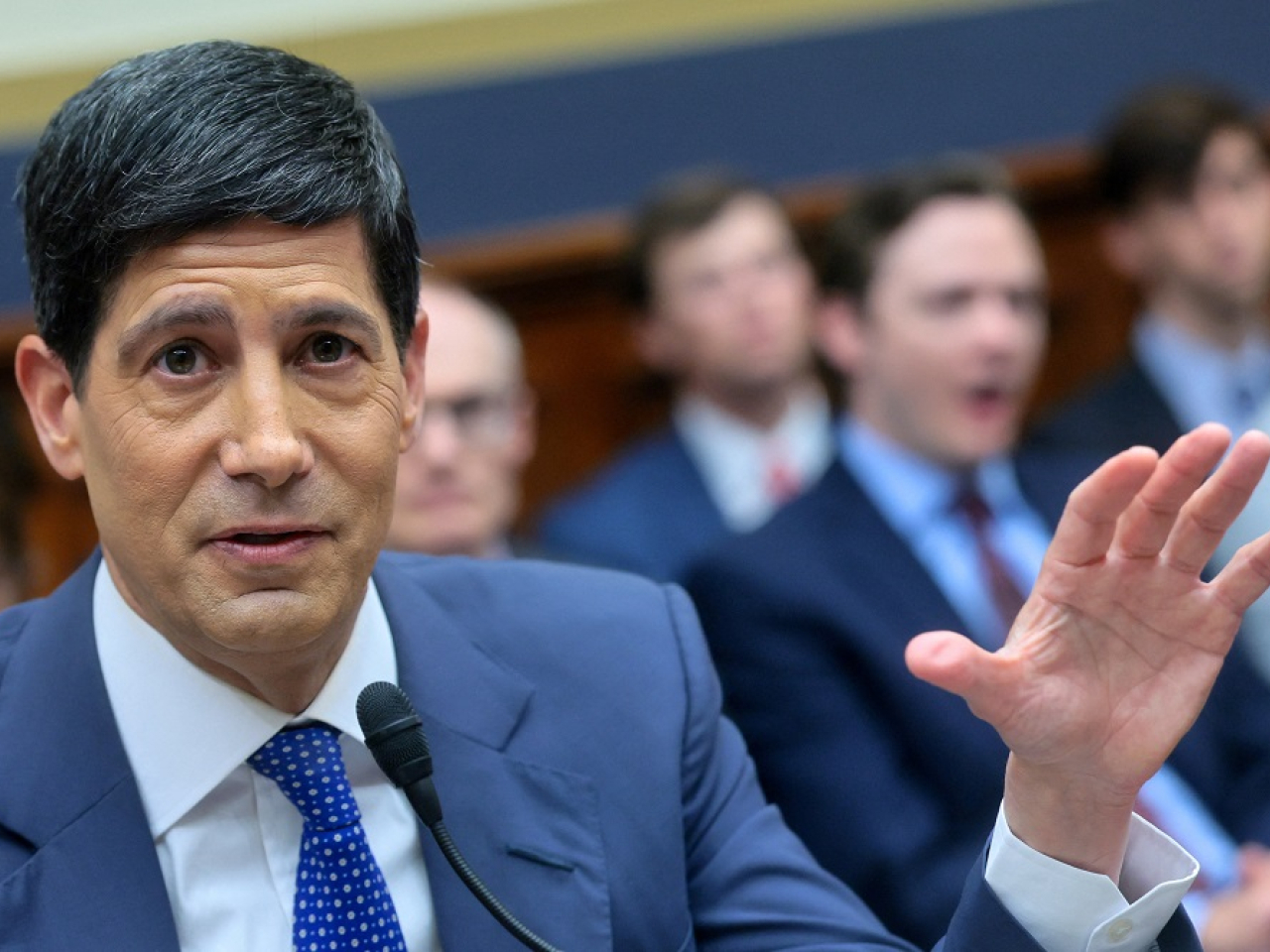US Federal Reserve Chair Kevin Warsh told the US House Financial Services Committee that "the inflation surge of the last five years will be a thing of the past." Photo: Reuters