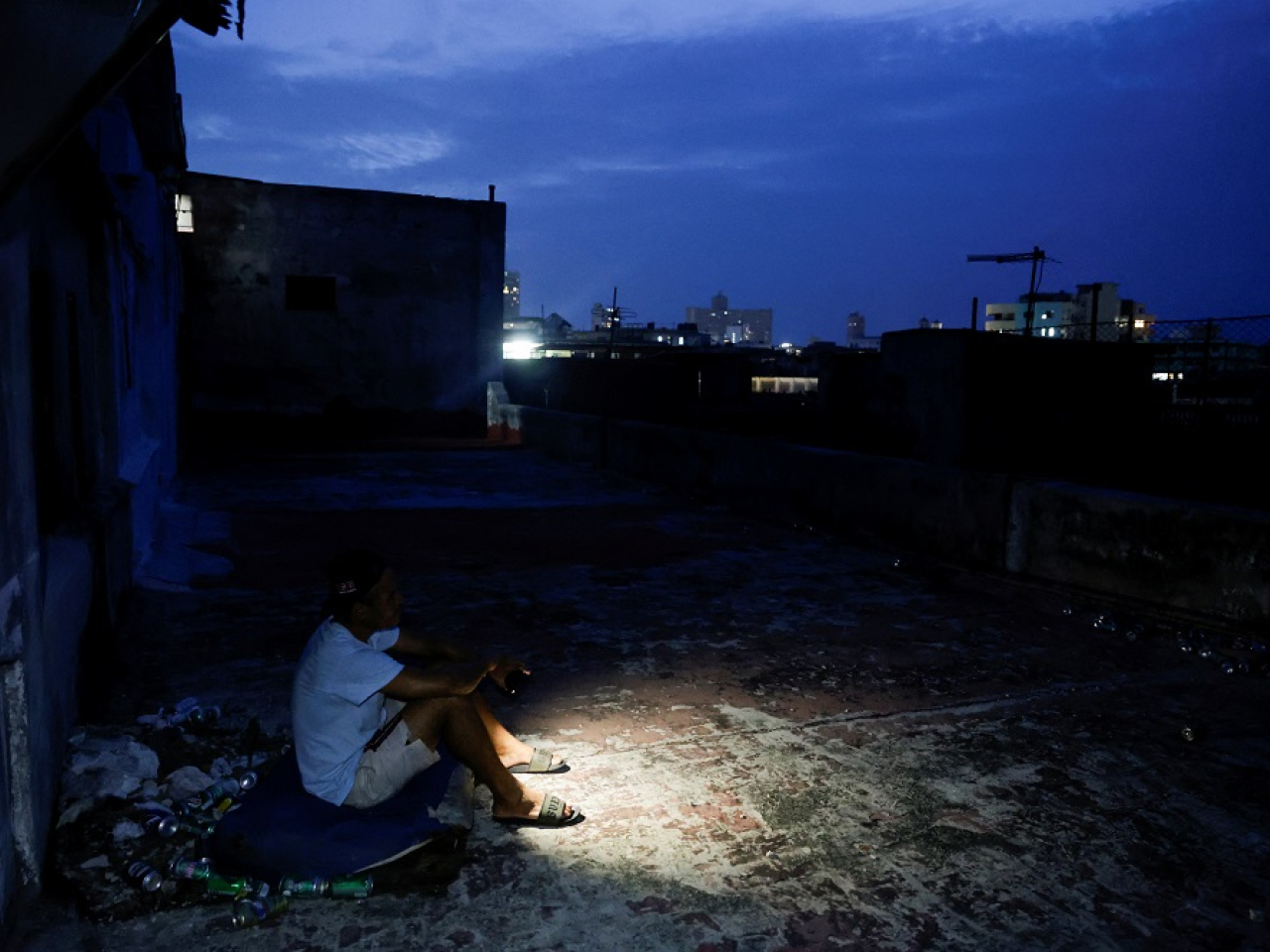 Residents struggle through the fifth nationwide blackout since the start of 2026. File photo: Reuters
