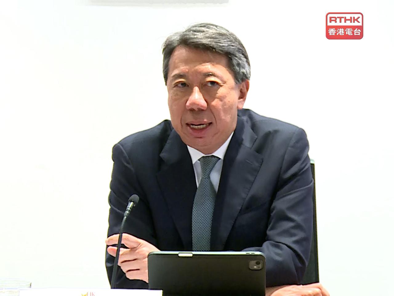 Benjamin Hung says the SAR could become a trading hub of not just gold but other commodities as well moving forward. Photo: RTHK