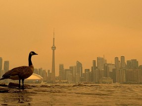 Wildfires leave Toronto air ranked world's worst