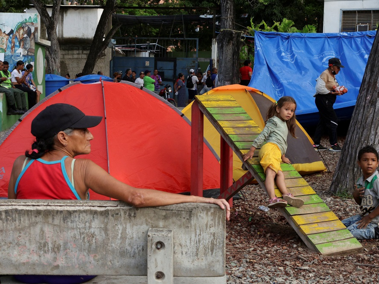 More than 20,000 people made homeless by the quakes are living in overcrowded camps, many of which lack water supplies and proper sanitation. Photo: Reuters