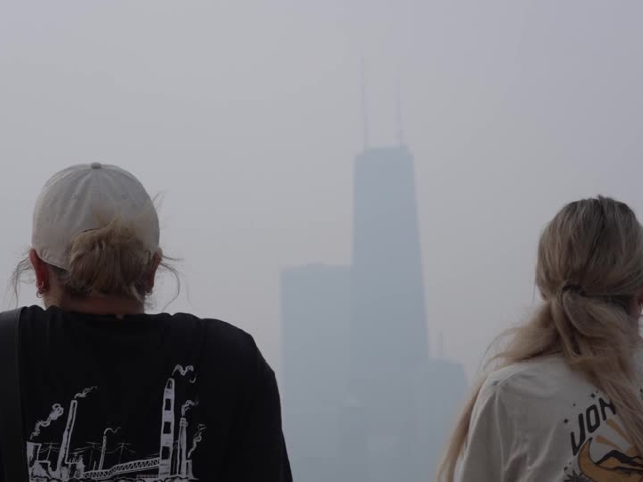 Chicago, along with Toledo, Ohio, and areas in Minnesota relatively close to the fires, are experiencing air quality in the worst category of "hazardous." Photo: Reuters