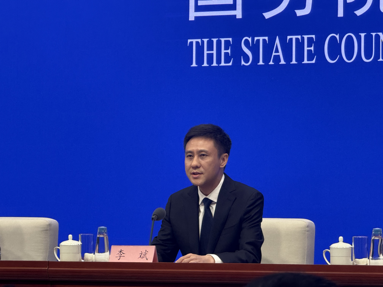李斌說，今年以來中國外匯市場經受住外部衝擊，未來國際收支有望保持基本平衡。（趙嘉駿攝）