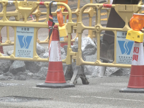 水務署加緊搶修　疑喉管老化導致漏水