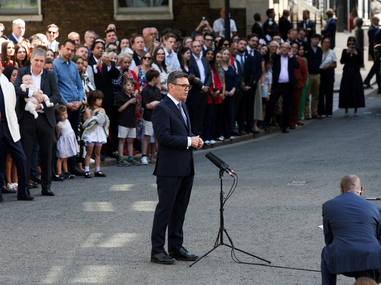 Andy Burnham made the announcement one day after he entered Downing Street. File photo: Reuters