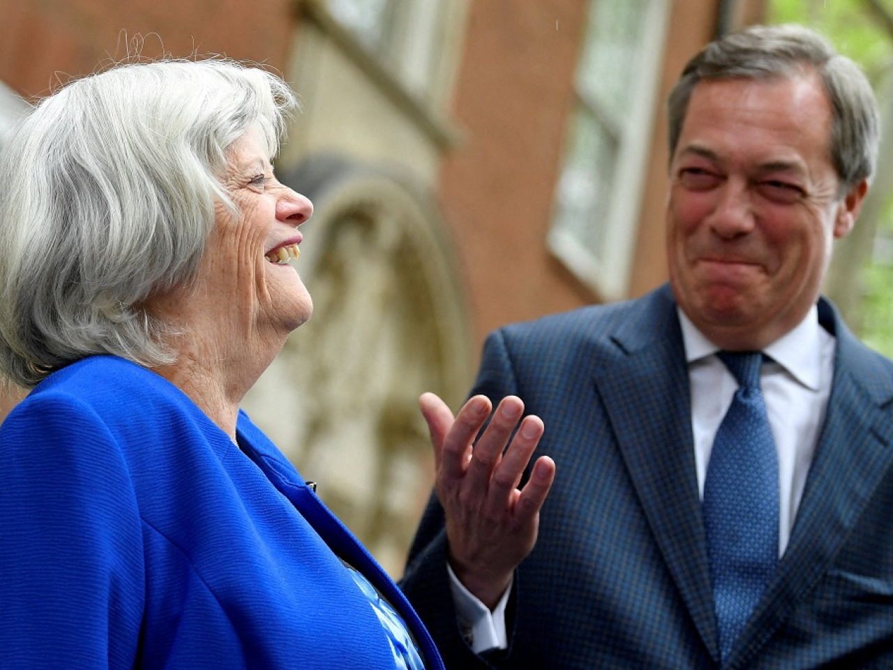 Former UK government minister Ann Widdecombe was a spokesperson for Nigel Farage's Reform UK party. File photo: Reuters
