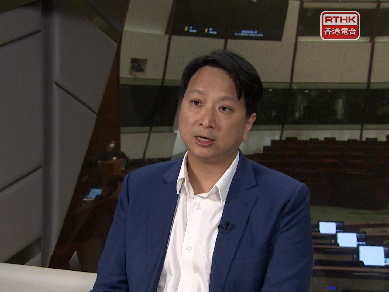 Bill Tang says the country's 15th Five-Year Plan would offer inspirations for the SAR's own five-year blueprint. Photo: RTHK