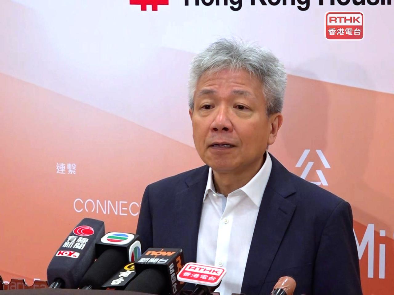 Stephen Cheung described the hike for some 820,800 public rental households as fairly mild and acceptable. Photo: RTHK