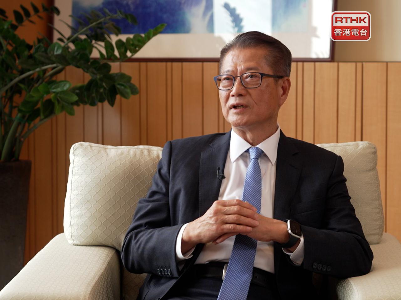 陳茂波計劃今年稍後再度率領代表團，訪問沙特阿拉伯，以探討具體項目和進一步合作。（黃君杰攝）