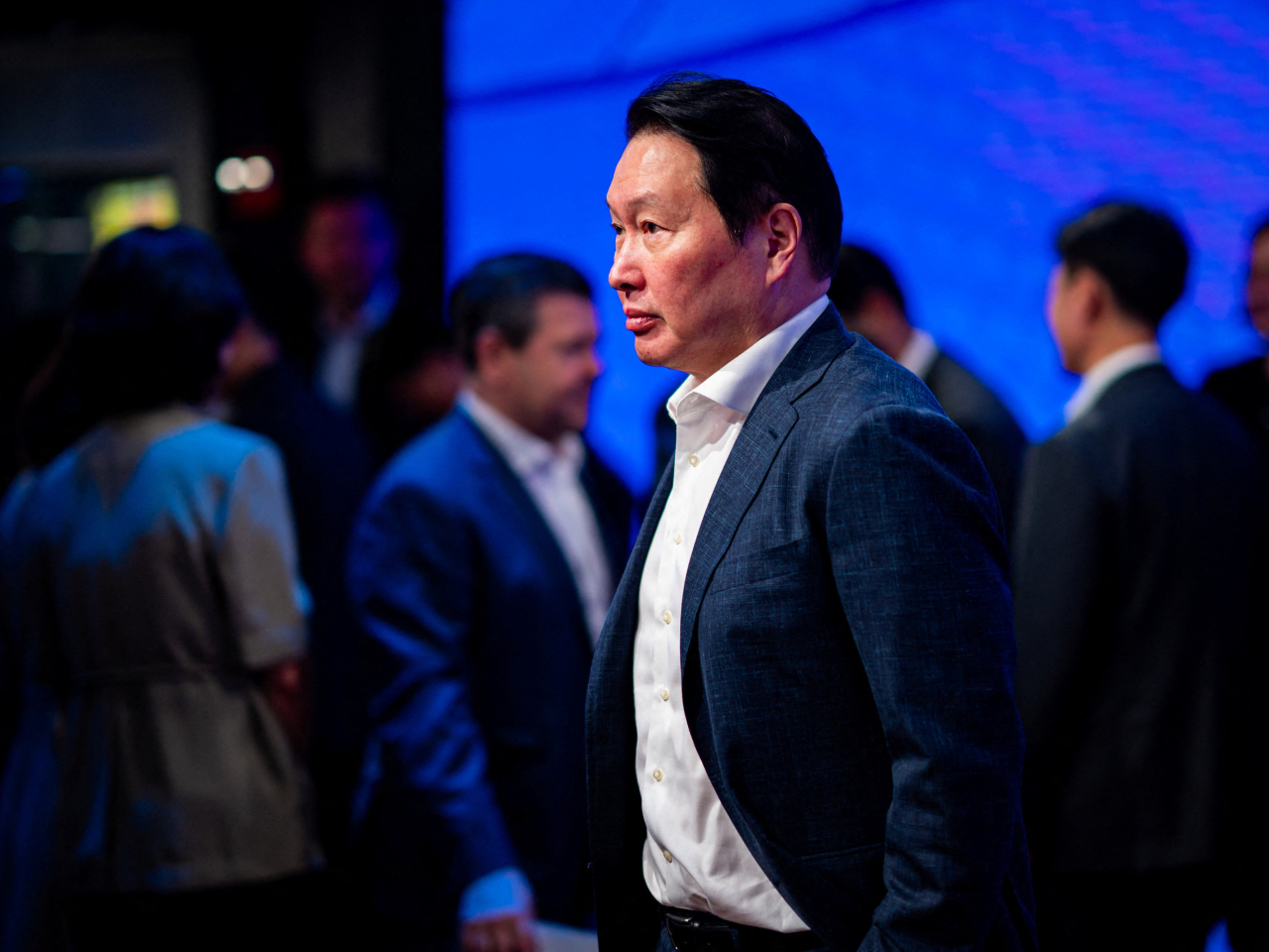 Seoul High Court ruled that SK Group chairman Chey Tae-won needs to give his ex-wife Roh Soh-yeong a cash payout worth one-third of the couple's marital assets. File photo: Reuters
