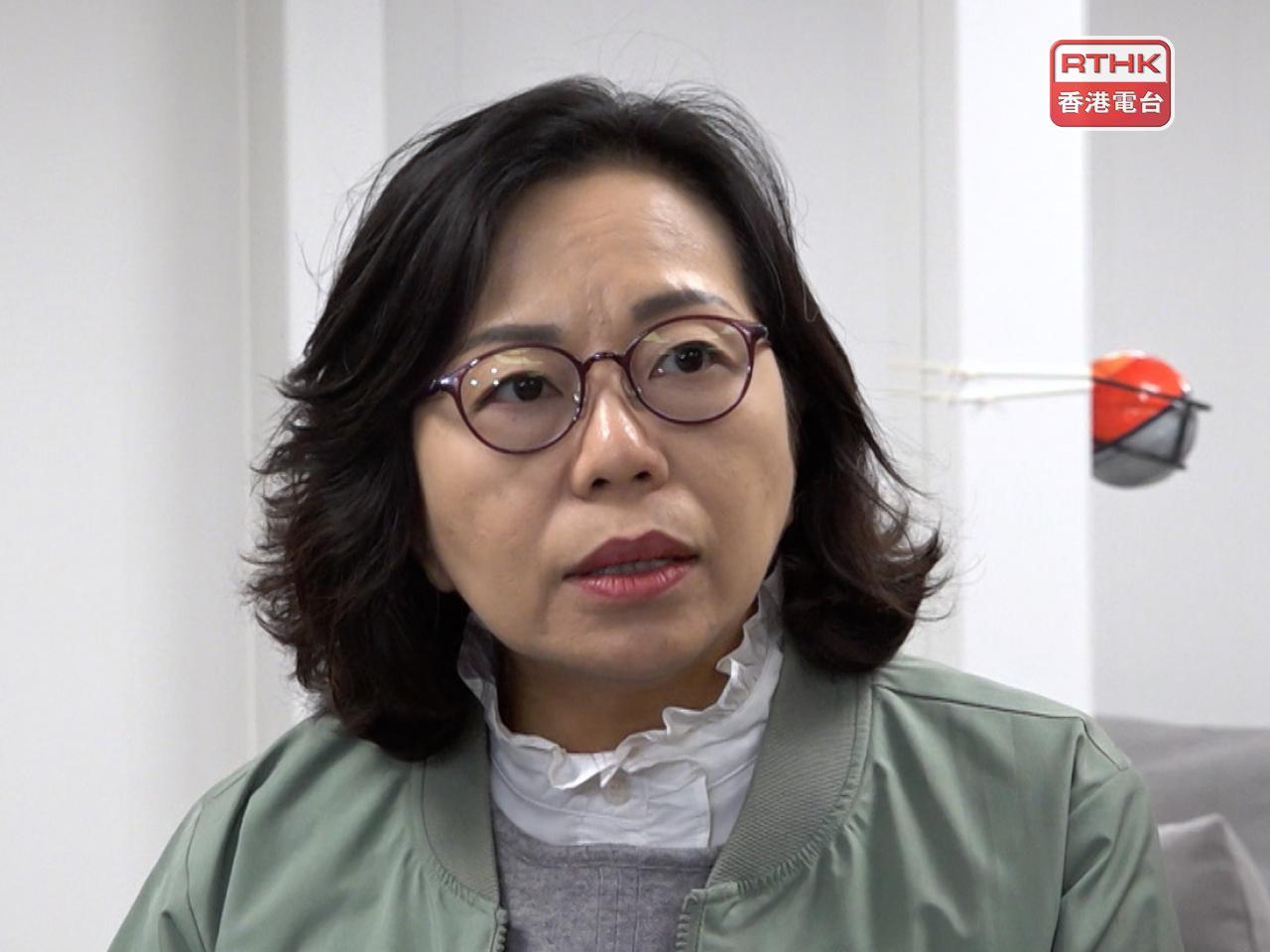 麥美娟表示，政府收購業權時，會同時承擔不確定性，包括是否可獲賠償和最終賠償金額，其他保險的業主索償權將不受影響。（港台圖片）