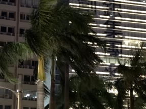 Typhoon signal No. 9 to be issued at 1.10am