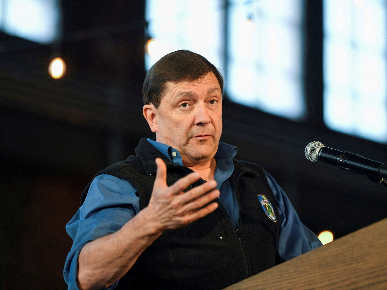 Troy Jackson replaces Graham Platner on the ballot for November's midterm election, after Platner withdrew in the wake of sexual assault allegations. File photo: Reuters