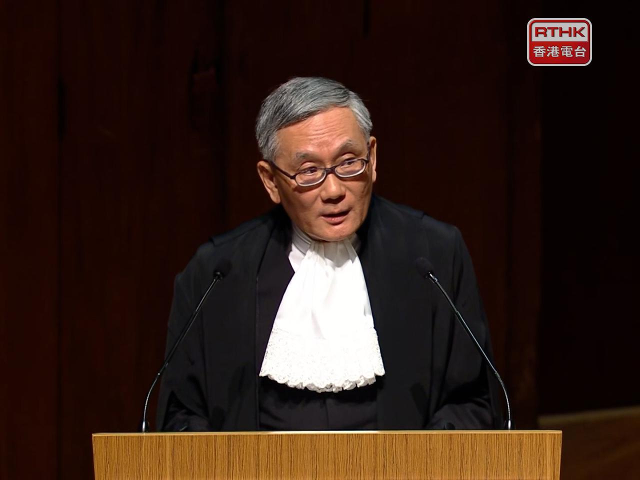 Andrew Cheung says judges and judicial officers have been told to avoid any form of judicial copying. File photo: RTHK