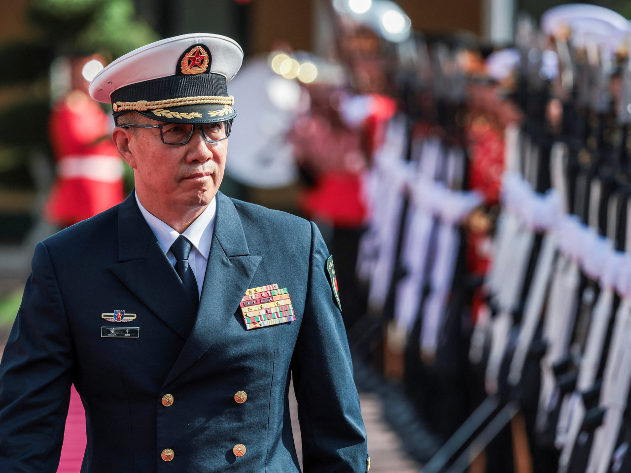 董軍說，中方願同文方加強海上安全等務實合作，共同維護南海和平穩定。（路透社資料圖片）