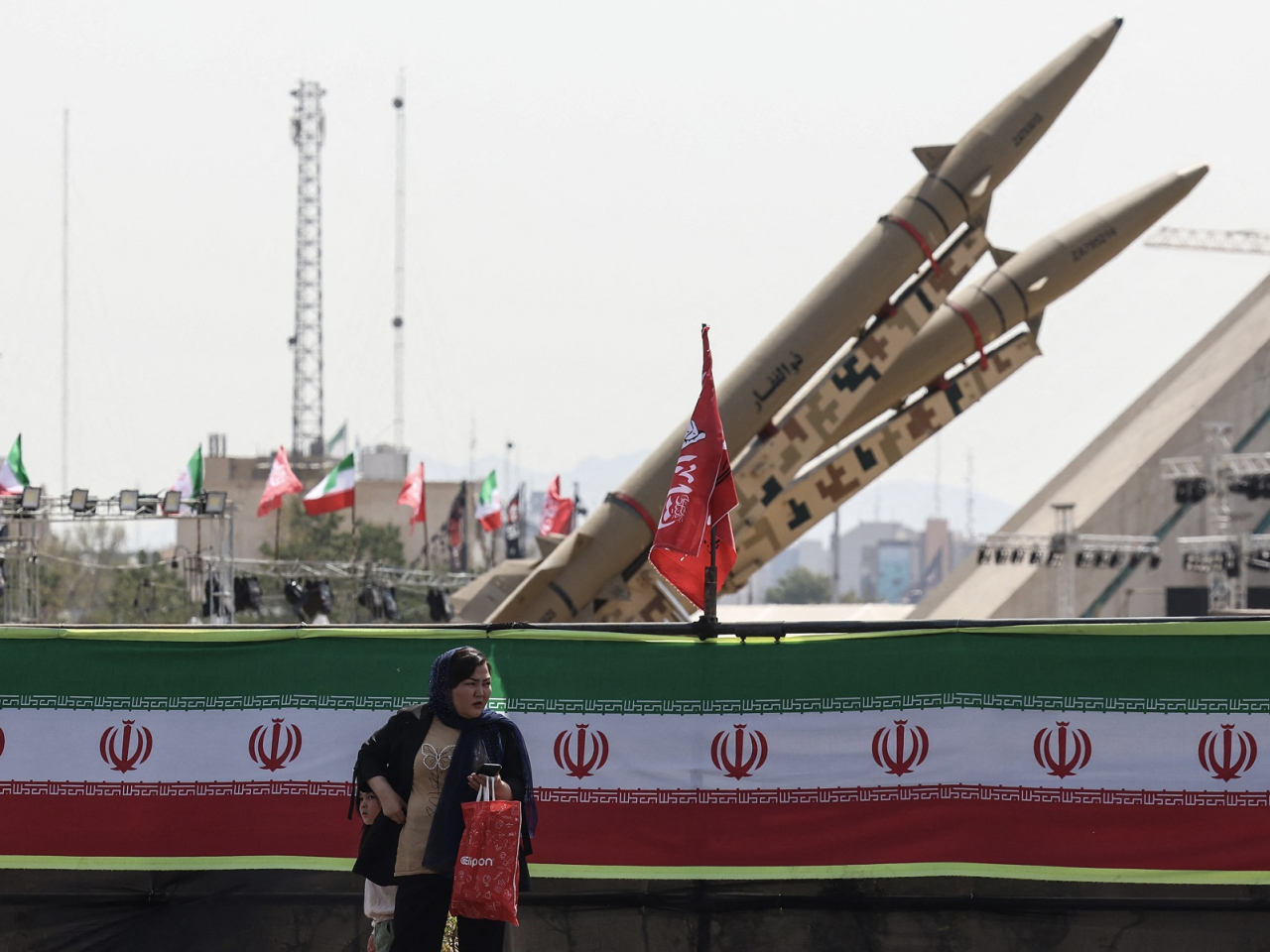 The US military said "multiple missiles" purportedly launched by Iran had all been intercepted, without specifying what was targeted. File photo: AFP