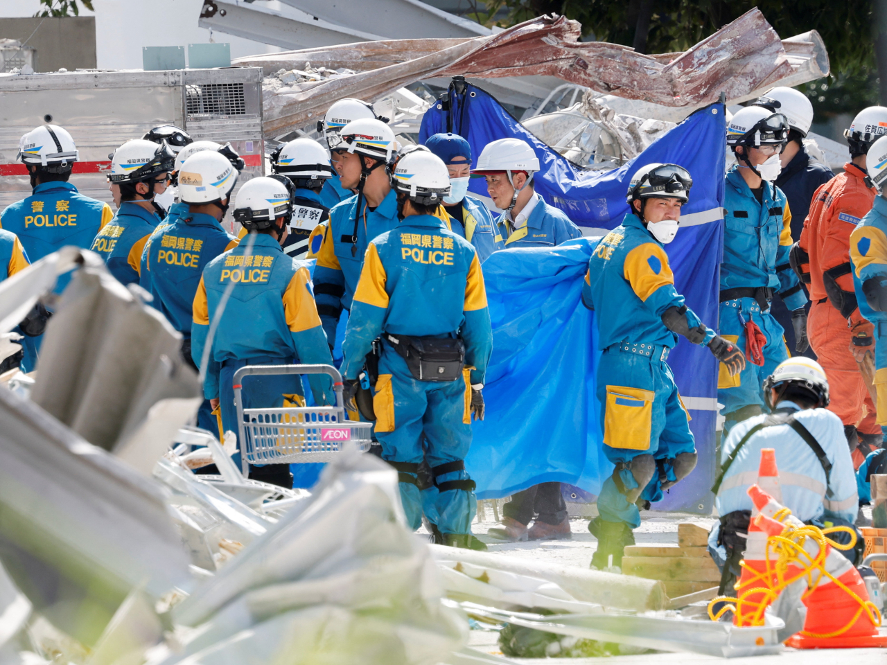 熊本地震死亡人數增至17人。（路透社）
