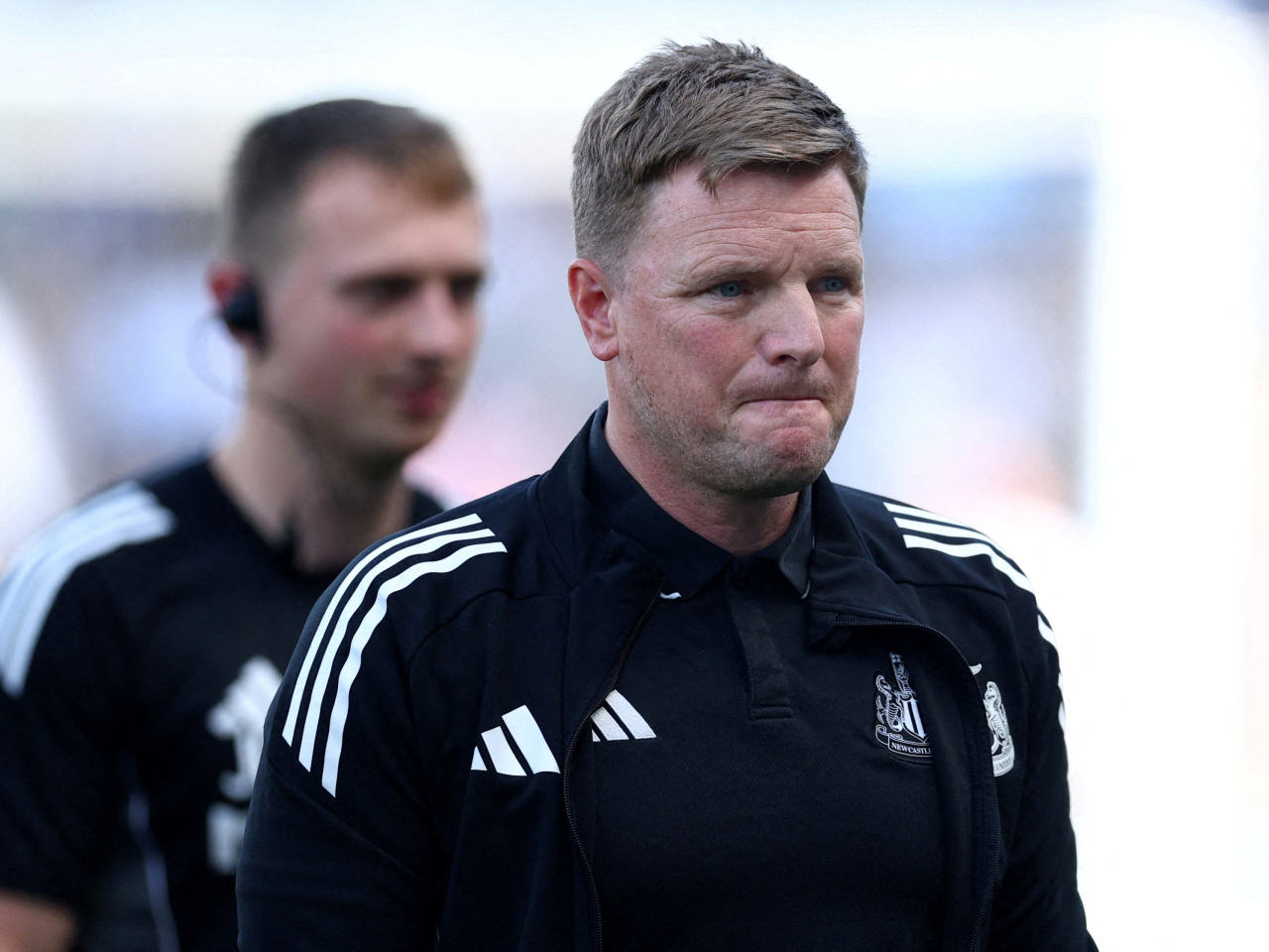 Eddie Howe is said to be leaving after a season in which the Magpies suffered 17 defeats in 38 matches. File photo: Reuters