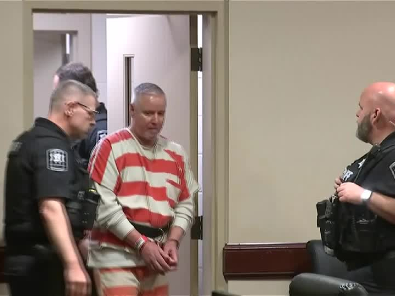 Colin Gray was found guilty of second-degree murder and involuntary manslaughter over the deaths of four people after giving his son a gun that was used in a 2024 school shooting. Photo: Reuters