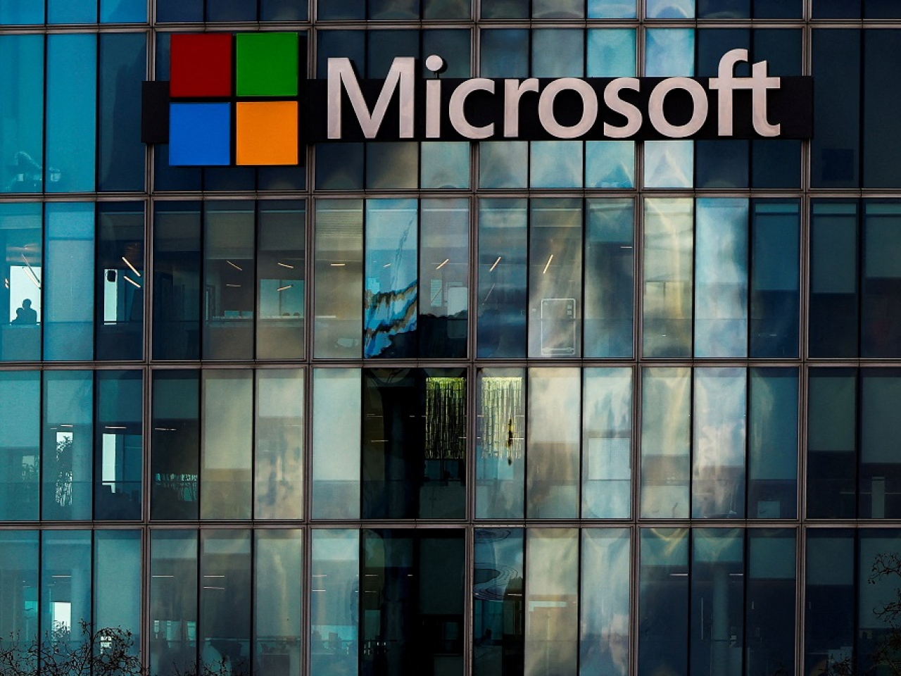 Microsoft's stock market value jumped by US$450 billion - the greatest-ever single-day increase for a company on Wall Street. File photo: Reuters
