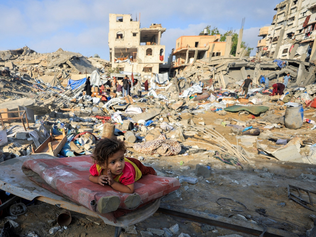 US President Donald Trump had announced a "historic" deal for the "complete disarmament of Hamas, while the militant group says the agreement would also see the gradual withdrawal of Israeli forces from Gaza. Photo: Reuters