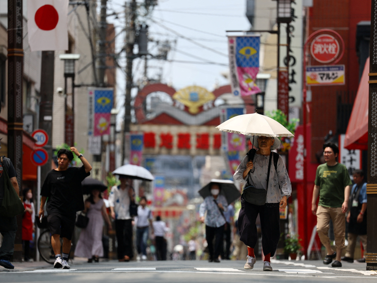 東京地區7月核心CPI按年升1.9%，高過市場預期。（路透社資料圖片）