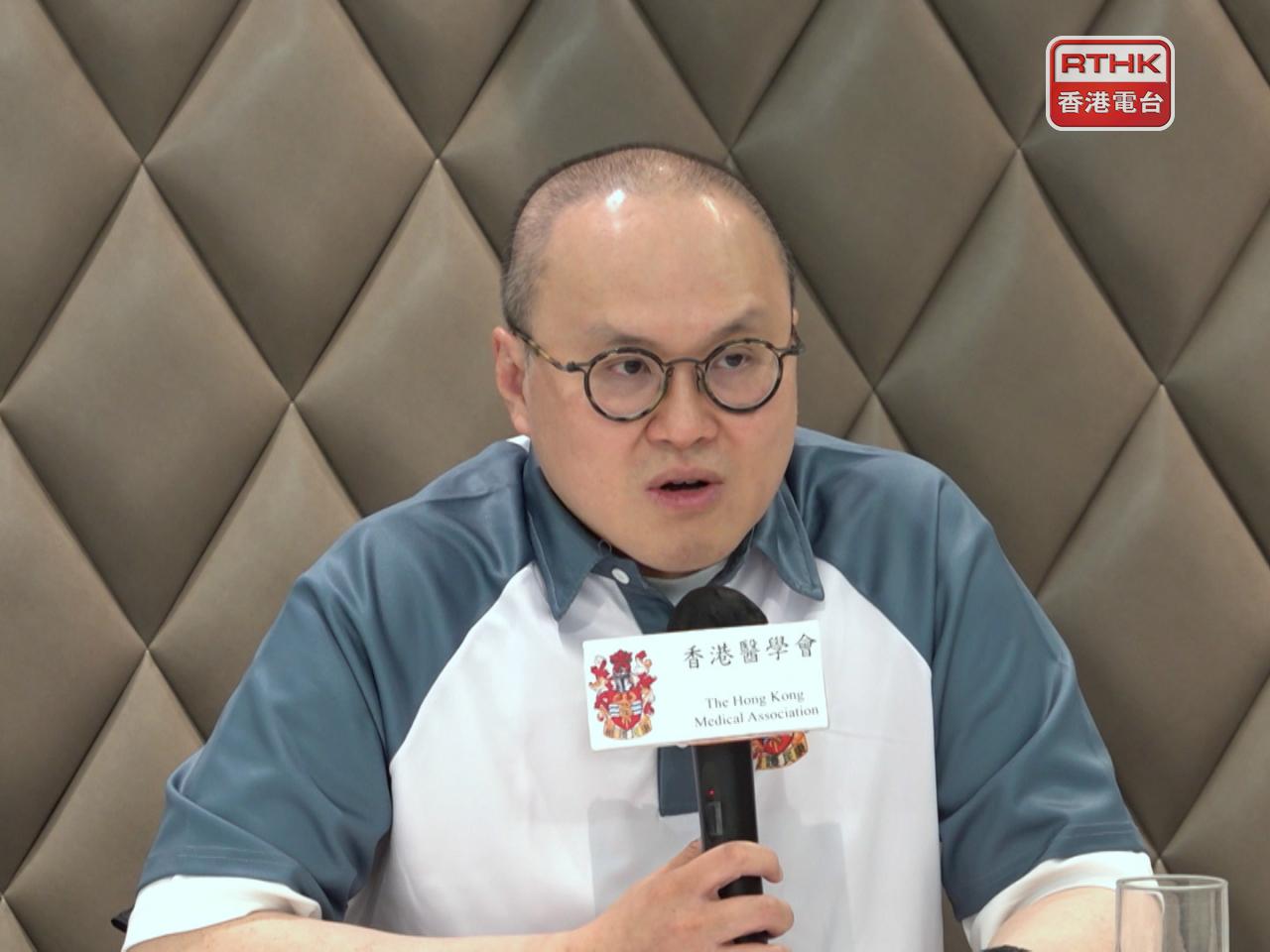 曾祈殷強調，香港有完善監察系統，市民只要做好清潔衞生。（港台圖片）