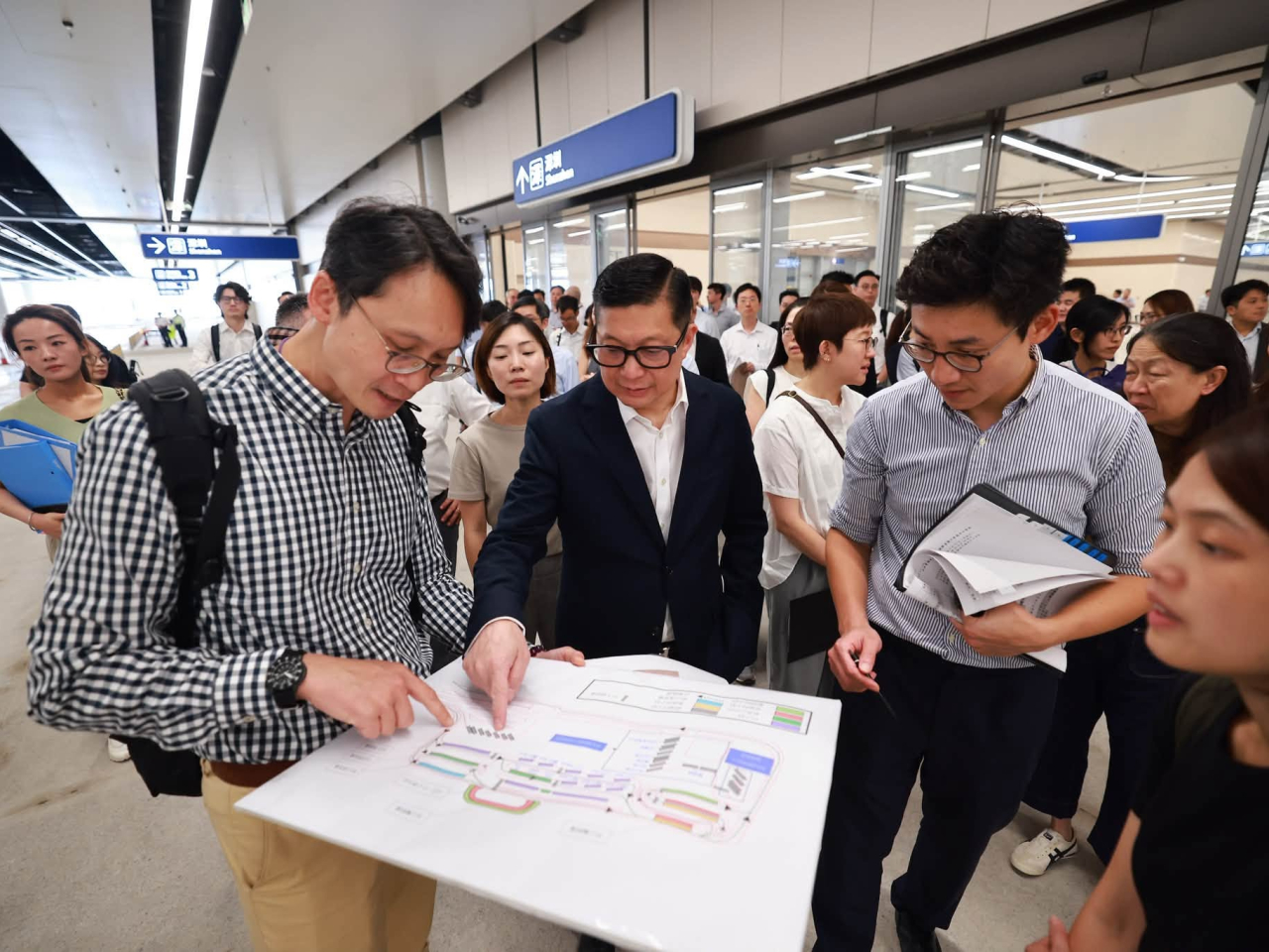 鄧炳強表示，皇崗口岸港方口岸區將展開一連串測試以便早日開通。（鄧炳強社交媒體）