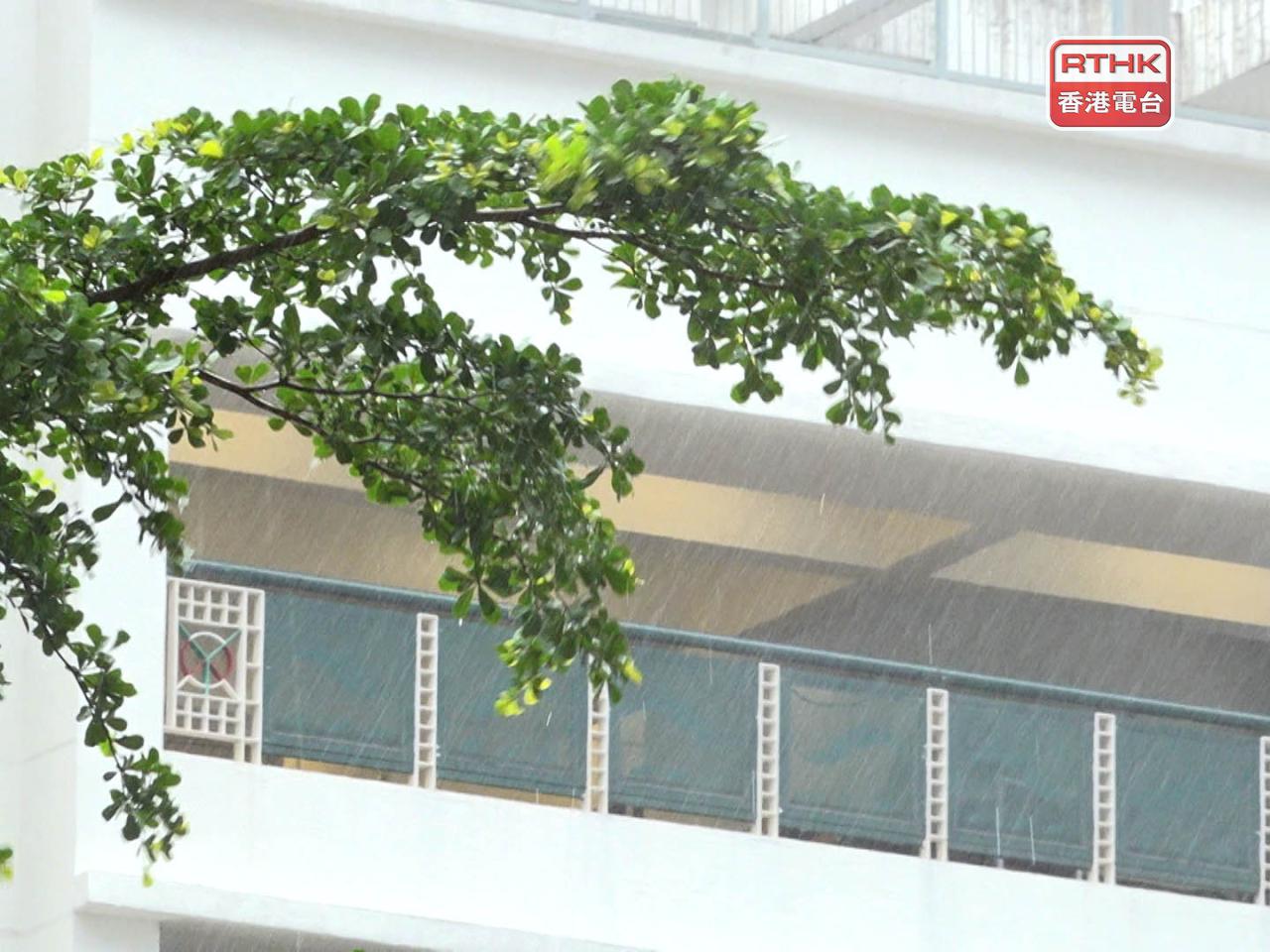 天文台表示，短期內香港廣泛地區可能受大雨影響，提醒市民應提高警覺。（港台圖片）