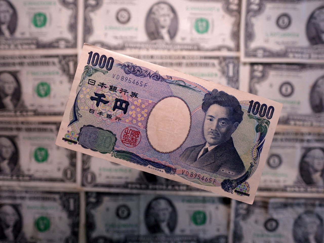 US President Donald Trump said Japan "wanted a little bit of help" and that Washington was "always there for Japan" when asked why the US was helping to support the yen. Image: Reuters